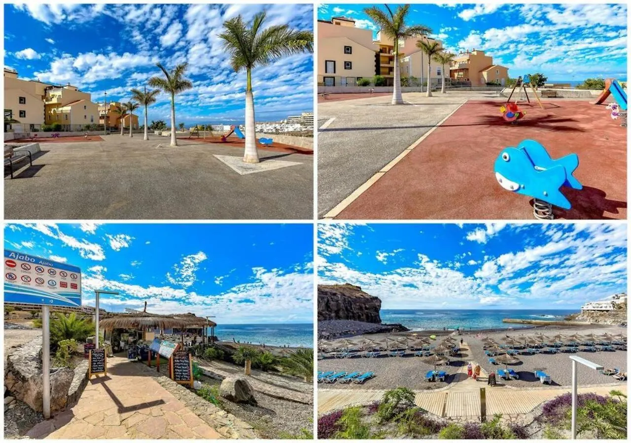 Apartament Ocean Front Teneriffa 2 Bedroom Penthouse Costa Adeje Callao Salvaje Hiszpania